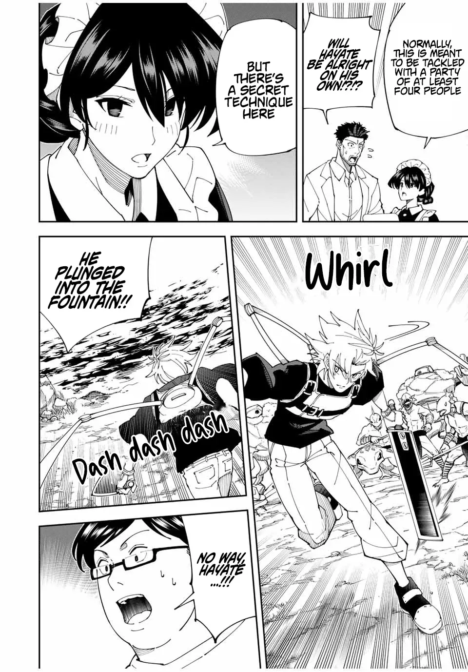 The Strongest Four Sword Style Streamer: Dominating with a Soon-to-be-Discontinued Combat Class in a VR Game Setting Reflected in the Real World Chapter 5 page 12 - 