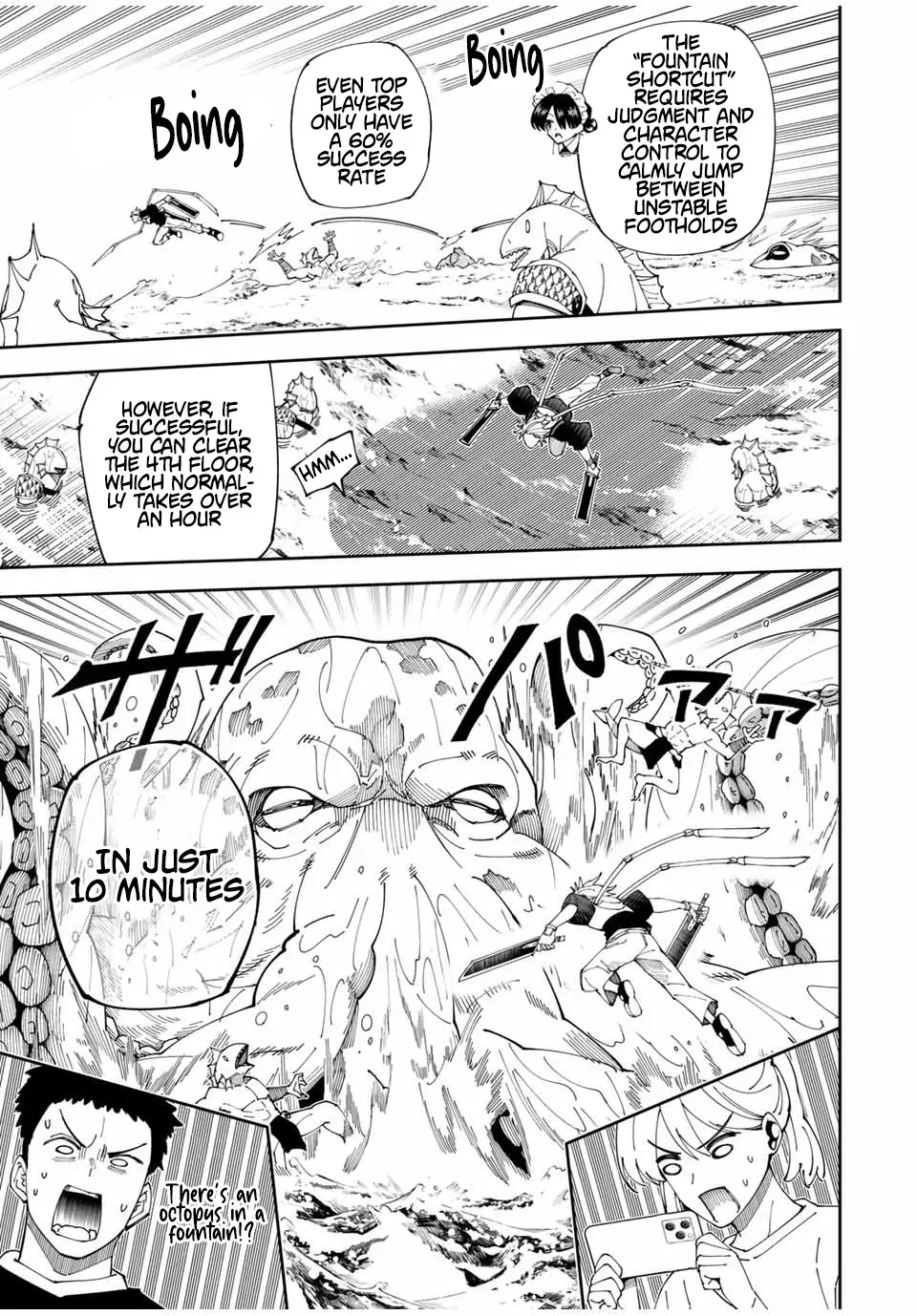 The Strongest Four Sword Style Streamer: Dominating with a Soon-to-be-Discontinued Combat Class in a VR Game Setting Reflected in the Real World Chapter 5 page 15 - 