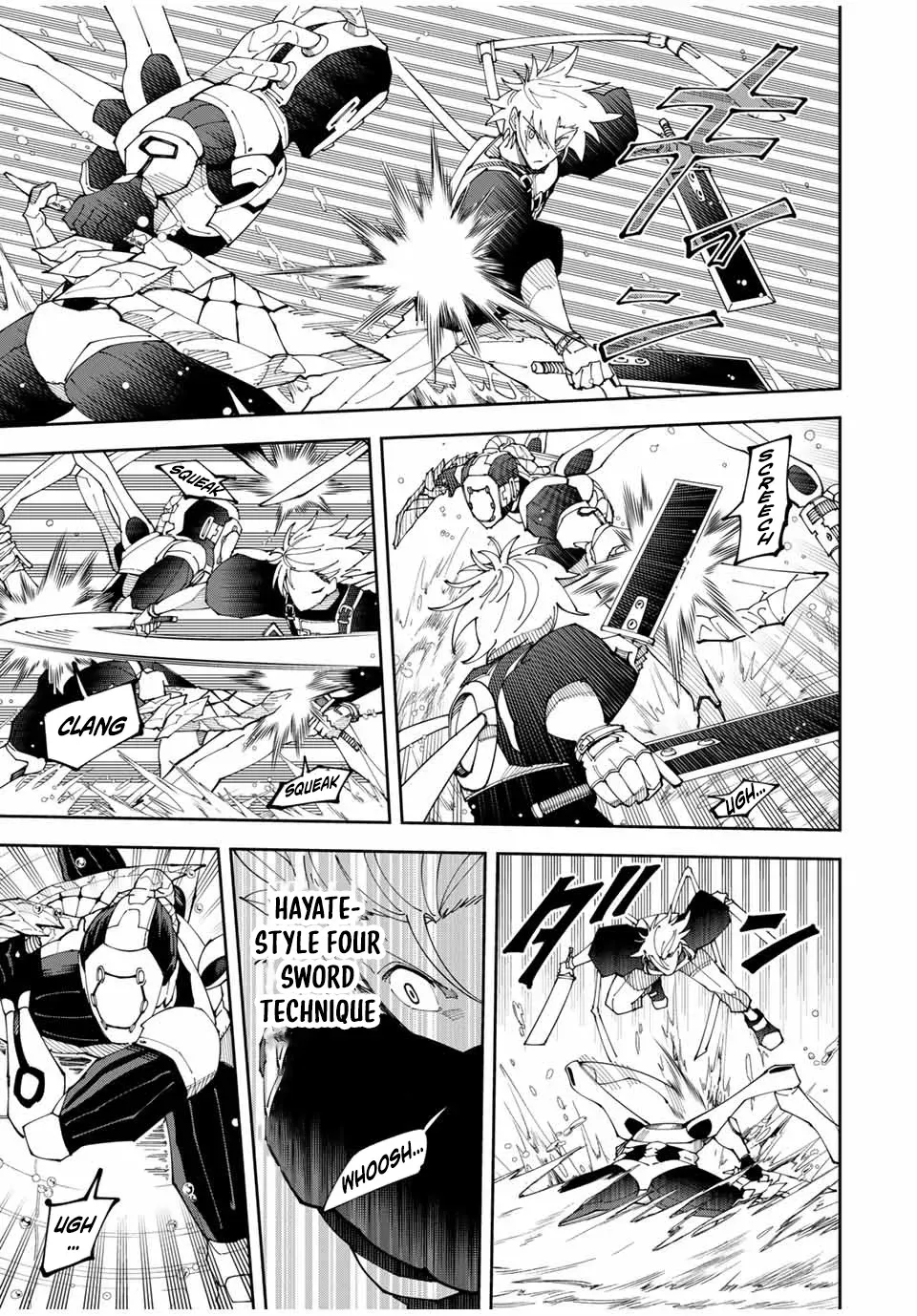 The Strongest Four Sword Style Streamer: Dominating with a Soon-to-be-Discontinued Combat Class in a VR Game Setting Reflected in the Real World Chapter 6 page 11 - 