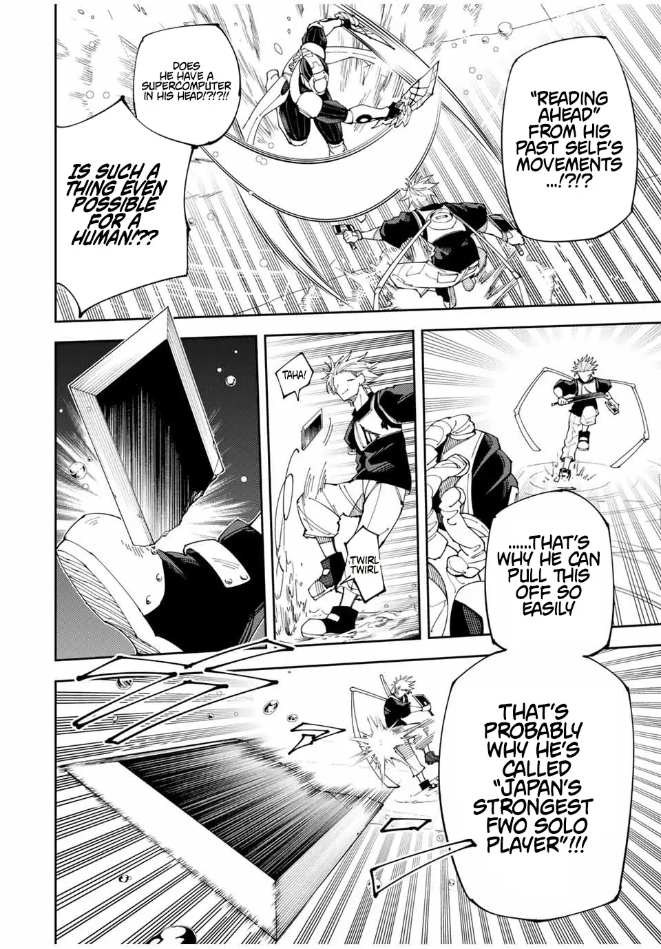 The Strongest Four Sword Style Streamer: Dominating with a Soon-to-be-Discontinued Combat Class in a VR Game Setting Reflected in the Real World Chapter 7 page 20 - 