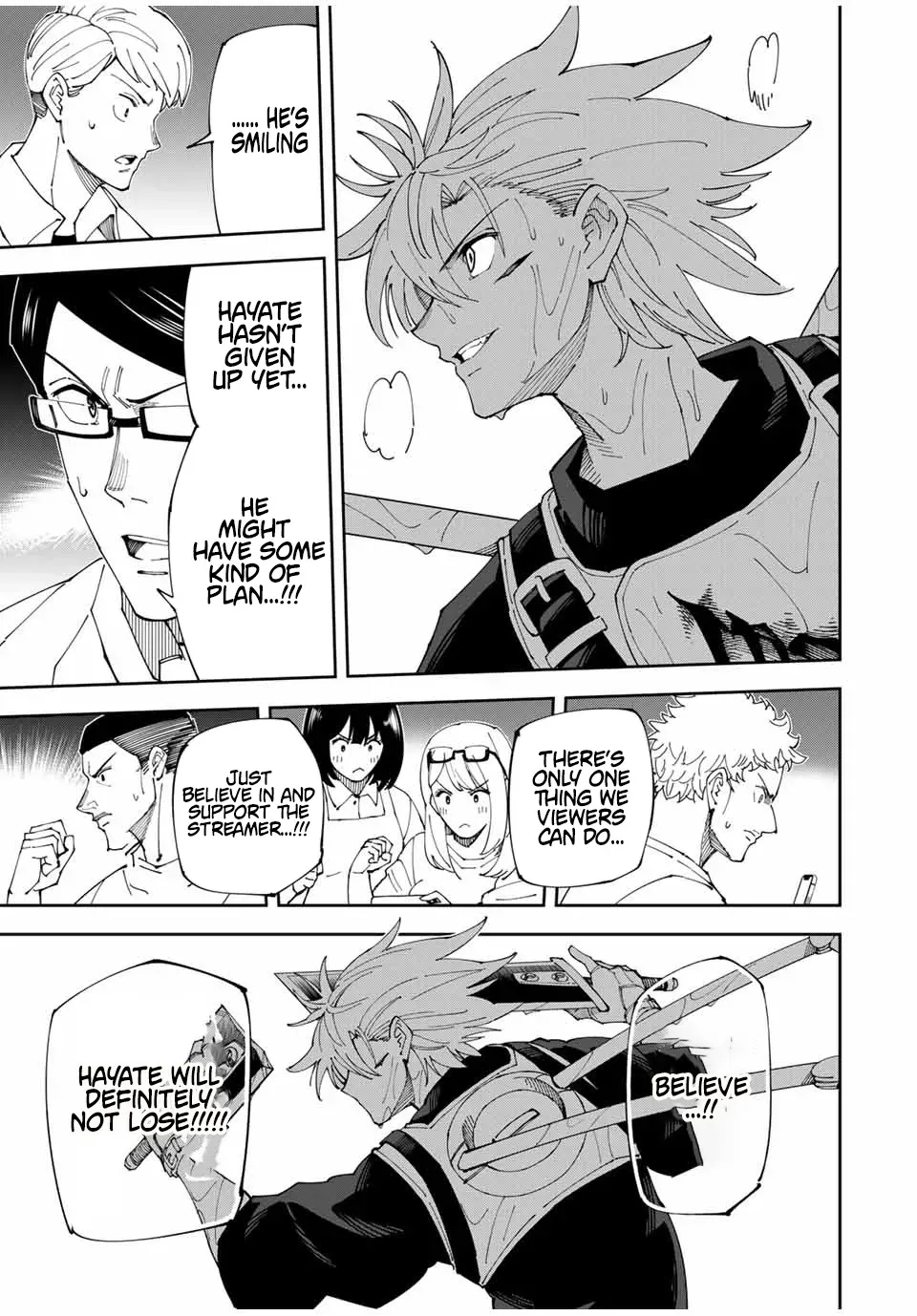The Strongest Four Sword Style Streamer: Dominating with a Soon-to-be-Discontinued Combat Class in a VR Game Setting Reflected in the Real World Chapter 7 page 7 - 