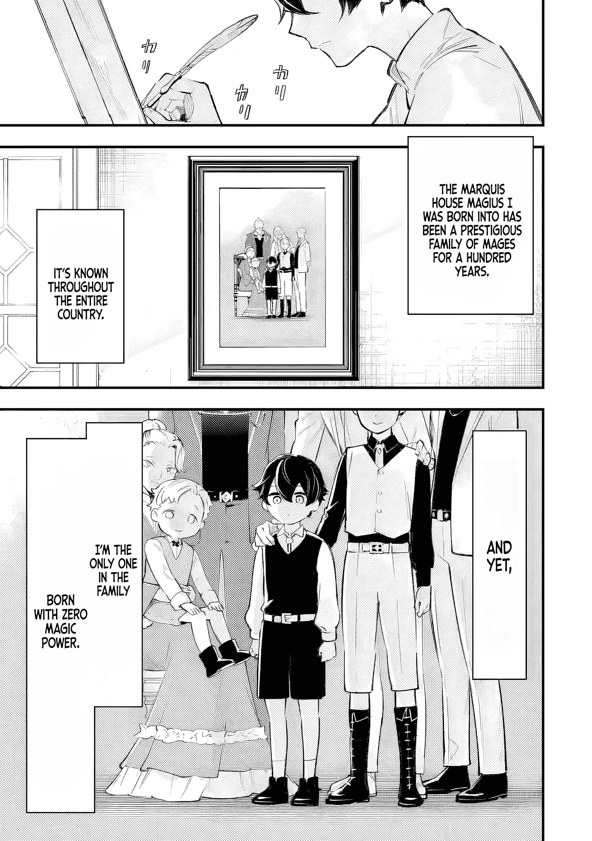 The Strongest Sage With Zero Magic Power ~ I Became the World’s Strongest Upon Mastering Magic Theory ~ Chapter 1 page 9 - 