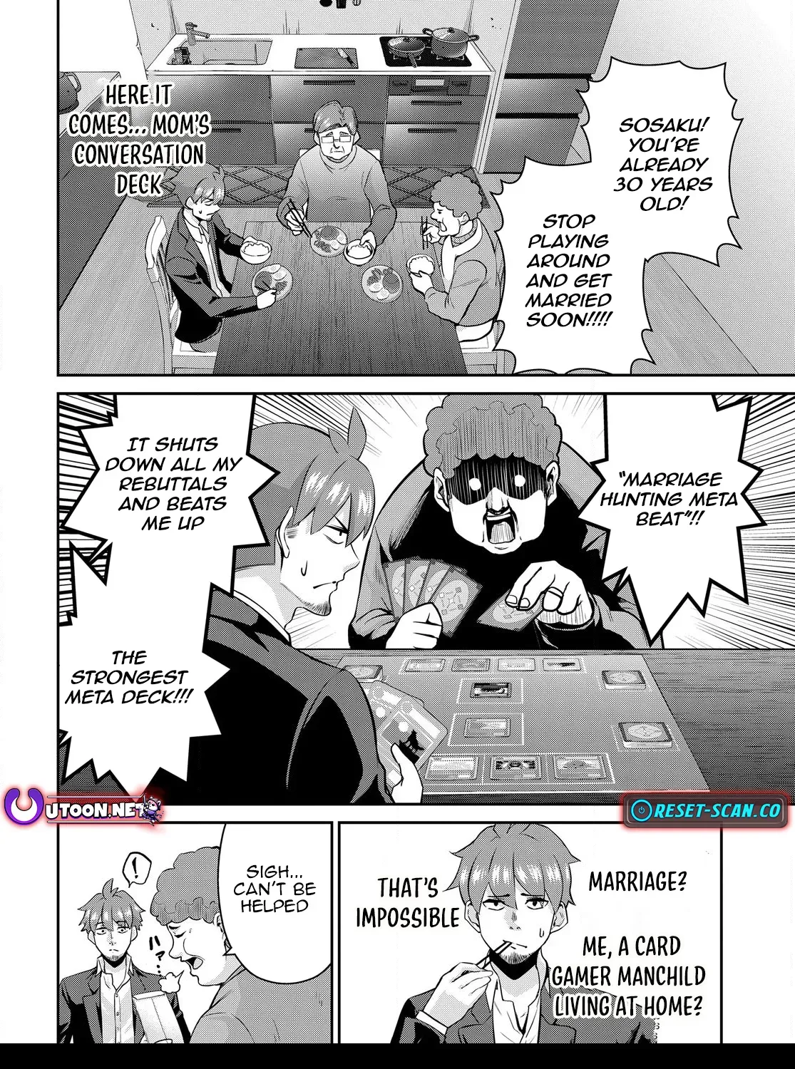 The Strongest Summoner Is a Thirty-Something Guy: The Other World Domination of a Card Gamer Whose Cards Were Disposed of by His Parents Chapter 1.1 page 16 - 
