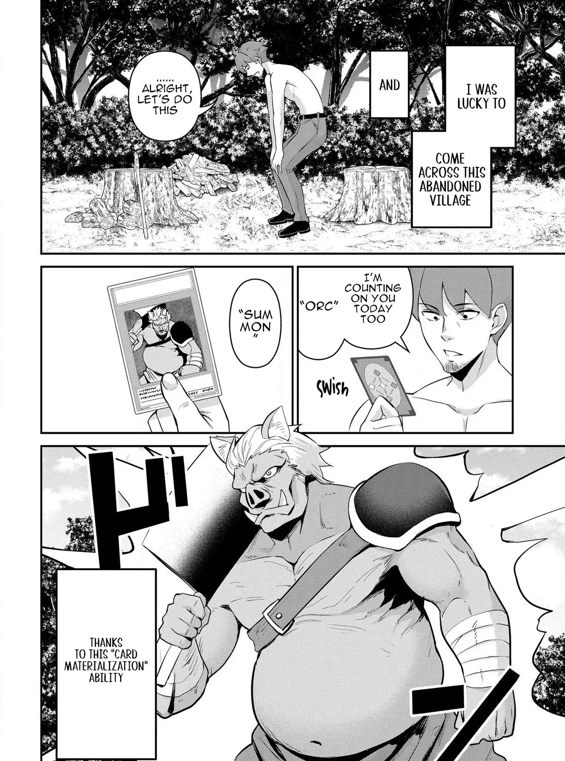 The Strongest Summoner Is a Thirty-Something Guy: The Other World Domination of a Card Gamer Whose Cards Were Disposed of by His Parents Chapter 1.1 page 52 - 