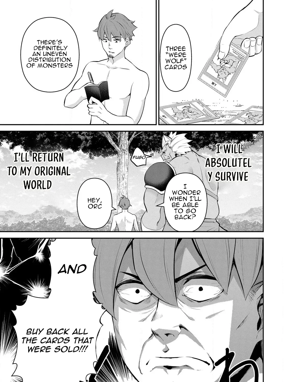 The Strongest Summoner Is a Thirty-Something Guy: The Other World Domination of a Card Gamer Whose Cards Were Disposed of by His Parents Chapter 1.1 page 58 - 