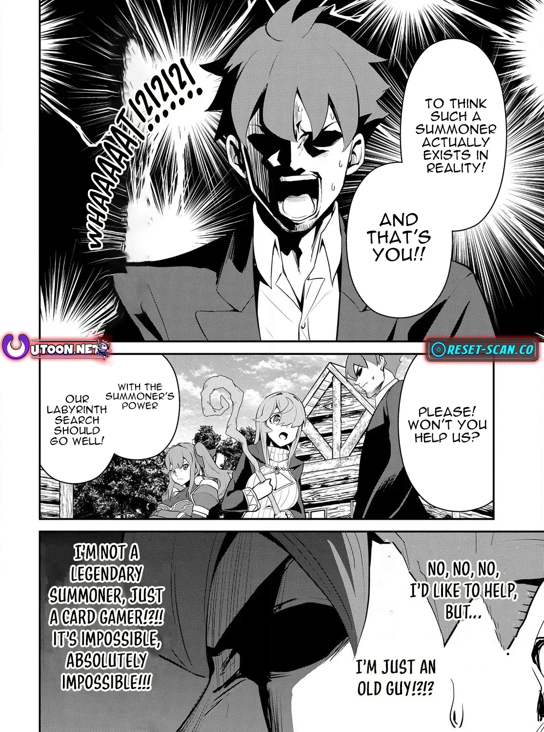 The Strongest Summoner Is a Thirty-Something Guy: The Other World Domination of a Card Gamer Whose Cards Were Disposed of by His Parents Chapter 1.2 page 40 - 