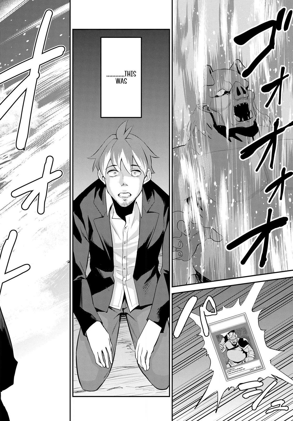 The Strongest Summoner Is a Thirty-Something Guy: The Other World Domination of a Card Gamer Whose Cards Were Disposed of by His Parents Chapter 1 page 23 - 