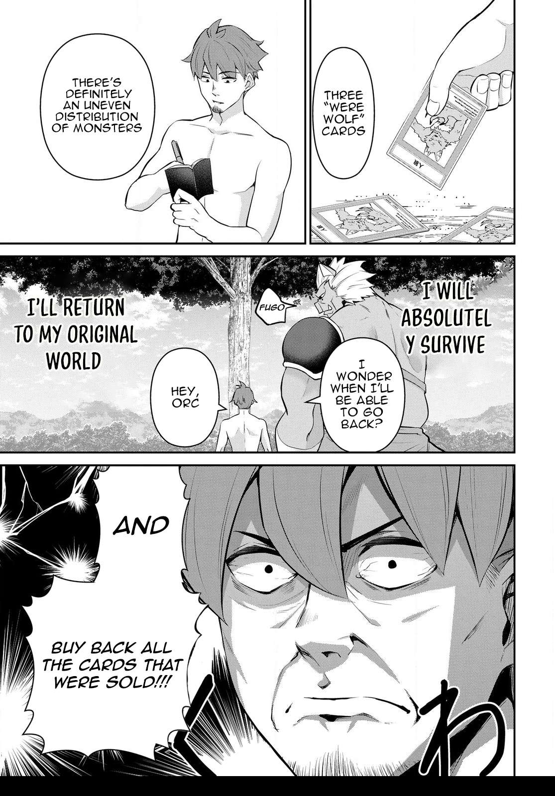 The Strongest Summoner Is a Thirty-Something Guy: The Other World Domination of a Card Gamer Whose Cards Were Disposed of by His Parents Chapter 1 page 30 - 