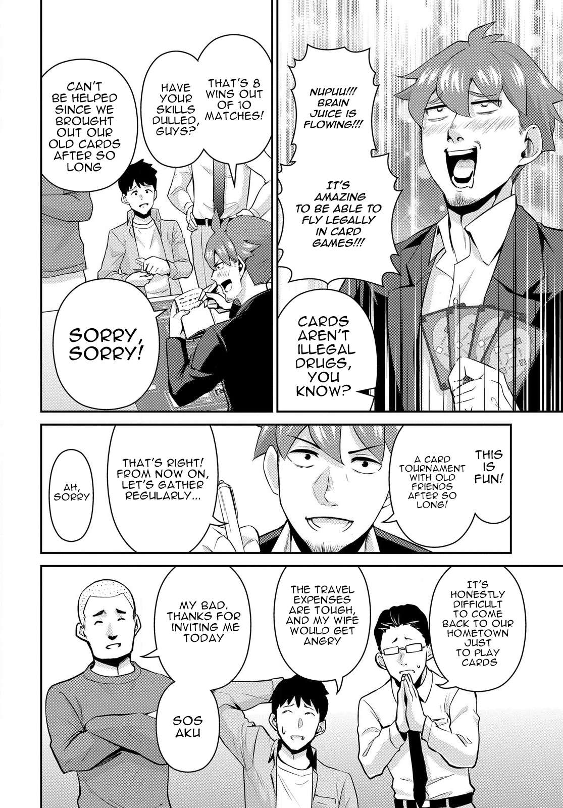 The Strongest Summoner Is a Thirty-Something Guy: The Other World Domination of a Card Gamer Whose Cards Were Disposed of by His Parents Chapter 1 page 7 - 