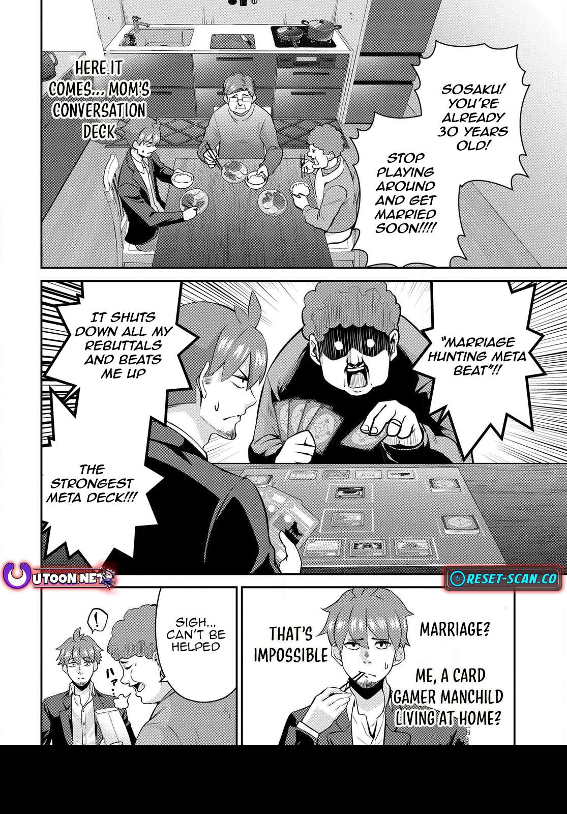 The Strongest Summoner Is a Thirty-Something Guy: The Other World Domination of a Card Gamer Whose Cards Were Disposed of by His Parents Chapter 1 page 9 - 