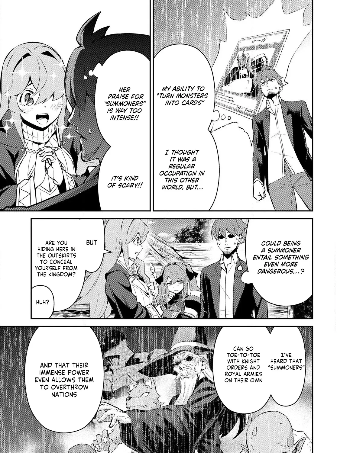The Strongest Summoner Is a Thirty-Something Guy: The Other World Domination of a Card Gamer Whose Cards Were Disposed of by His Parents Chapter 2.1 page 10 - 