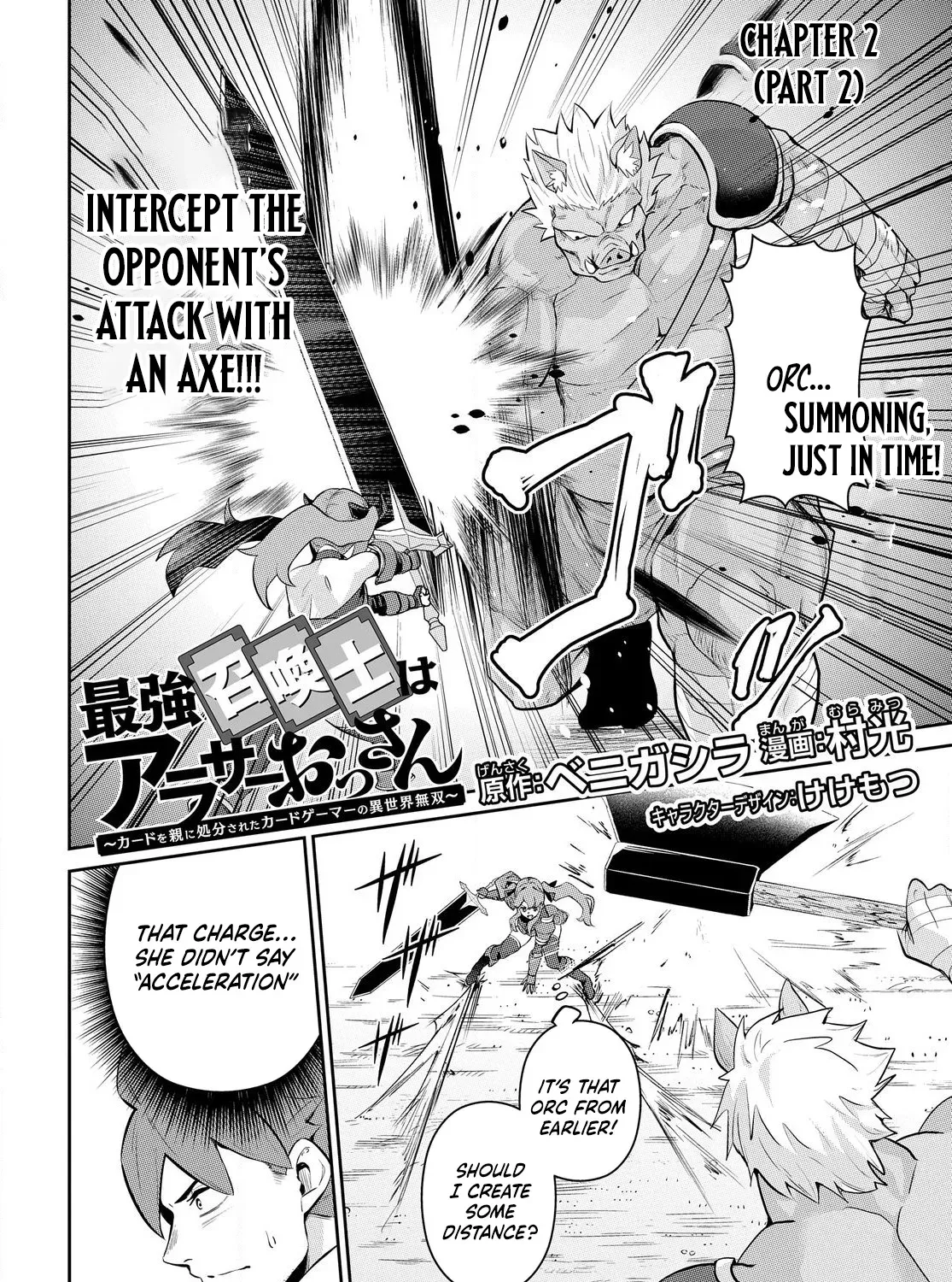The Strongest Summoner Is a Thirty-Something Guy: The Other World Domination of a Card Gamer Whose Cards Were Disposed of by His Parents Chapter 2.2 page 4 - 