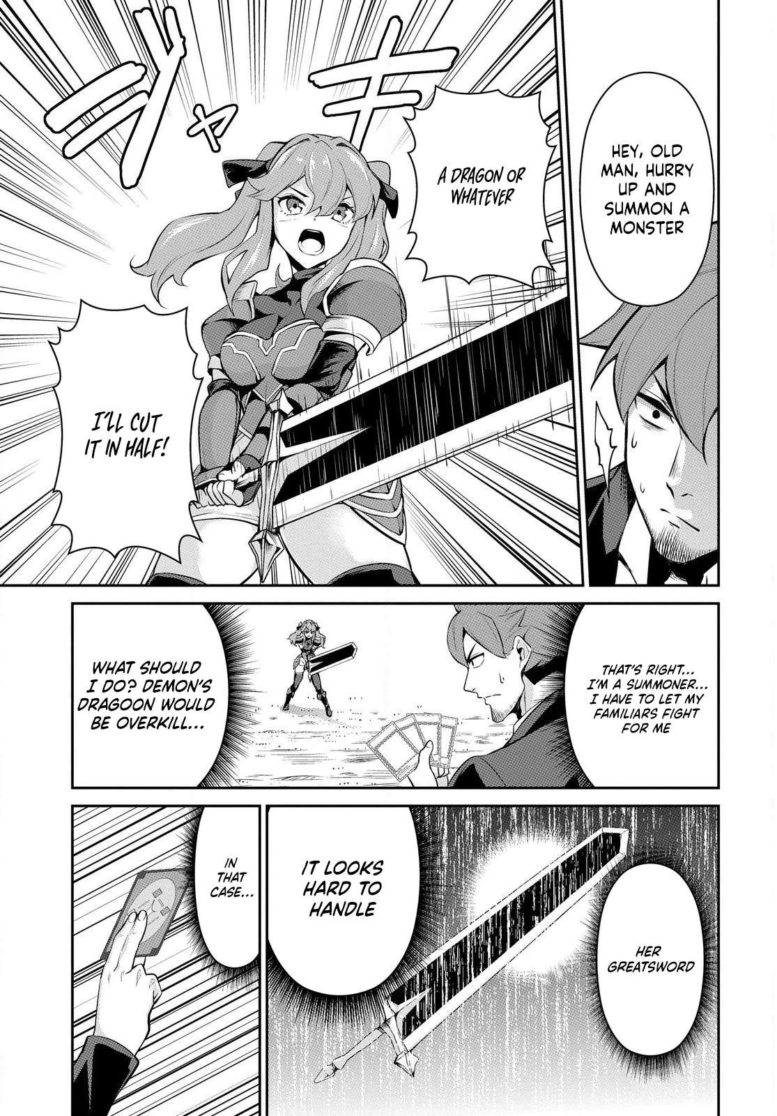 The Strongest Summoner Is a Thirty-Something Guy: The Other World Domination of a Card Gamer Whose Cards Were Disposed of by His Parents Chapter 2 page 12 - 