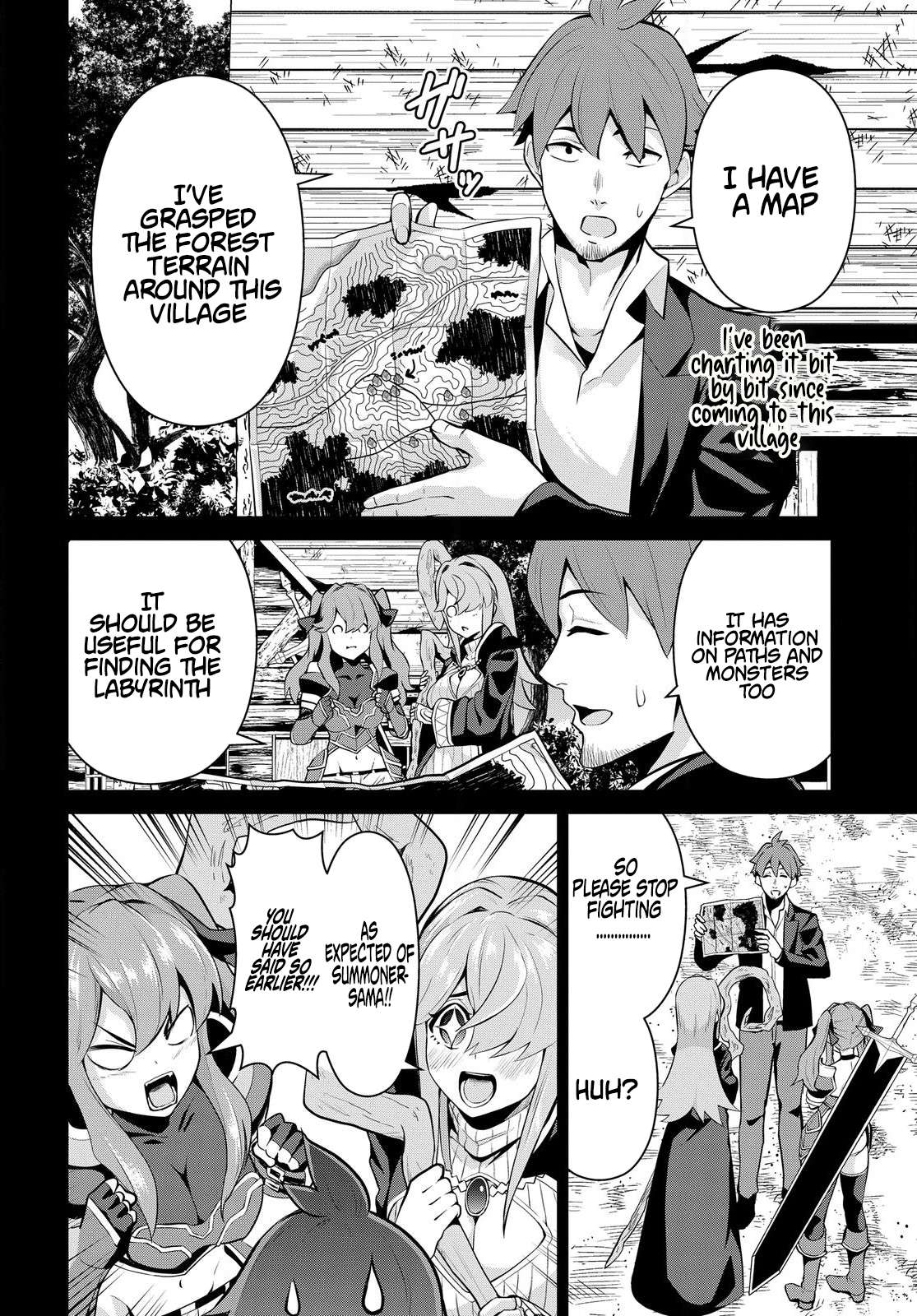The Strongest Summoner Is a Thirty-Something Guy: The Other World Domination of a Card Gamer Whose Cards Were Disposed of by His Parents Chapter 3 page 6 - 