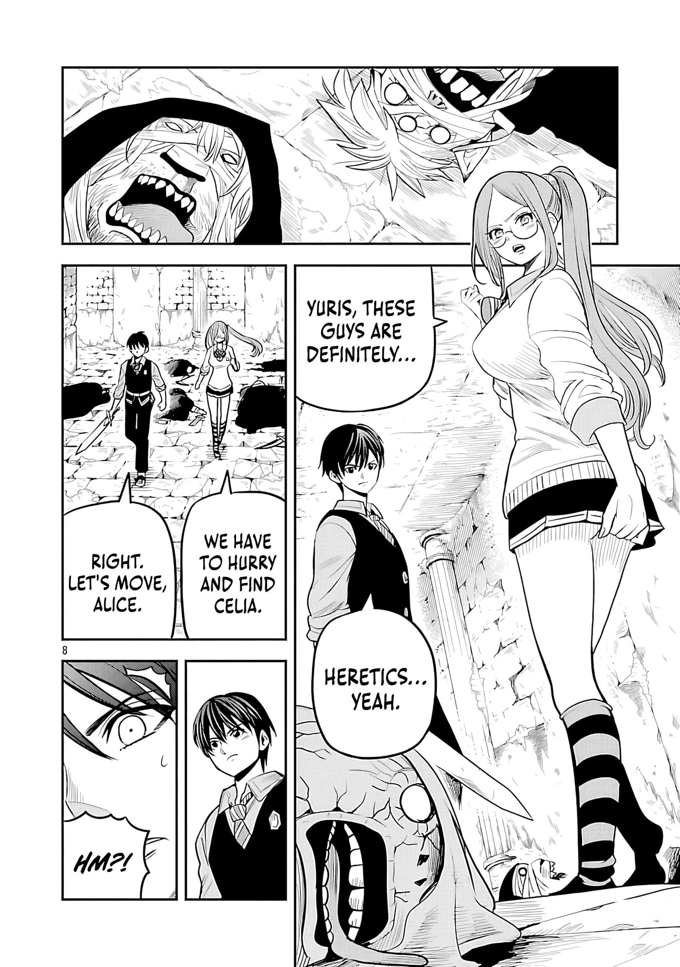 The Strongest Villain, Who Had Hidden Himself Deep in the Mountains to Escape His Downfall, Is Dragged Back Into the Spotlight by the Heroine He Once Saved. Chapter 17 page 10 - 