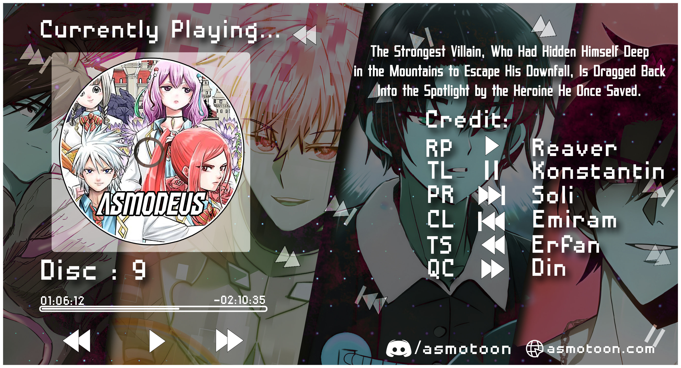 The Strongest Villain, Who Had Hidden Himself Deep in the Mountains to Escape His Downfall, Is Dragged Back Into the Spotlight by the Heroine He Once Saved. Chapter 9 page 1 - 