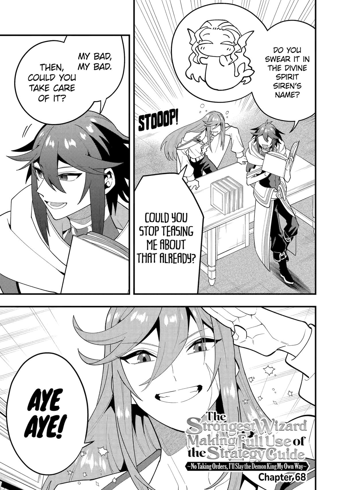 The Strongest Wizard Making Full Use of the Strategy Guide - No Taking Orders, I