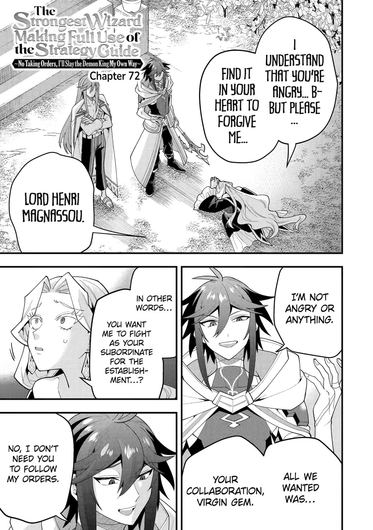 The Strongest Wizard Making Full Use of the Strategy Guide - No Taking Orders, I