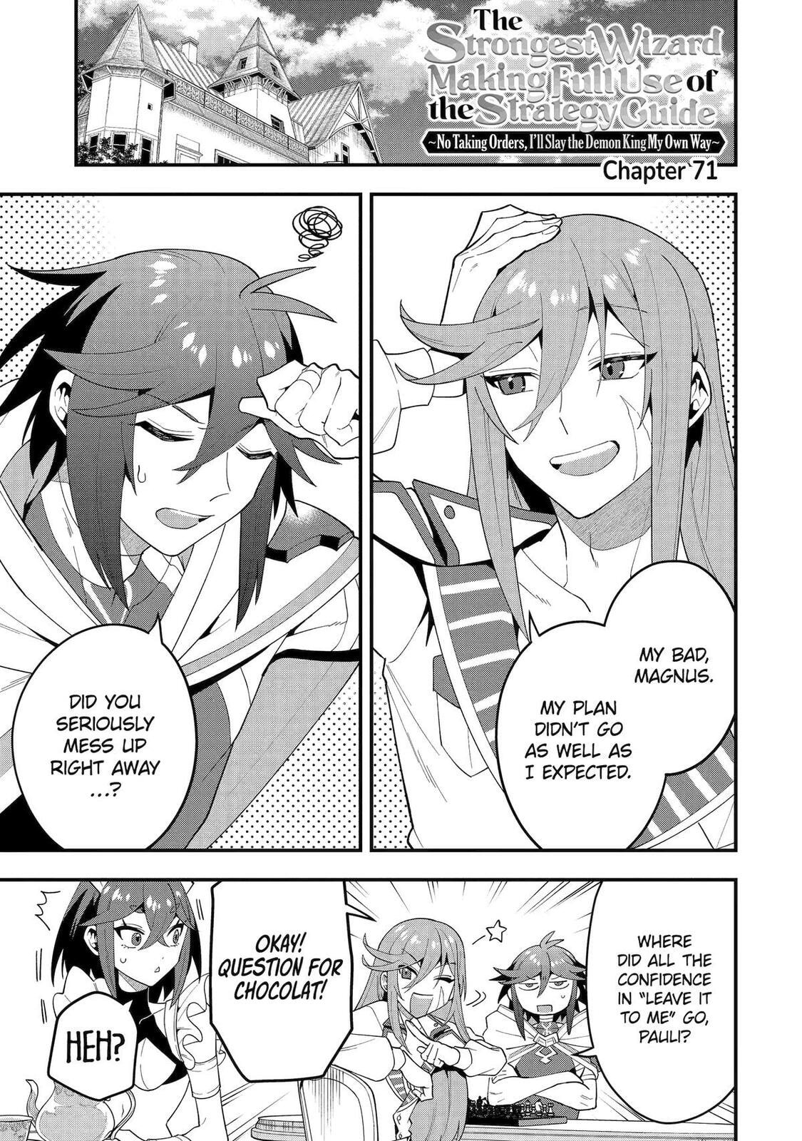 The Strongest Wizard Making Full Use of the Strategy Guide -No Taking Orders, I’ll Slay the Demon King My Own Way- Chapter 71 page 1 - 