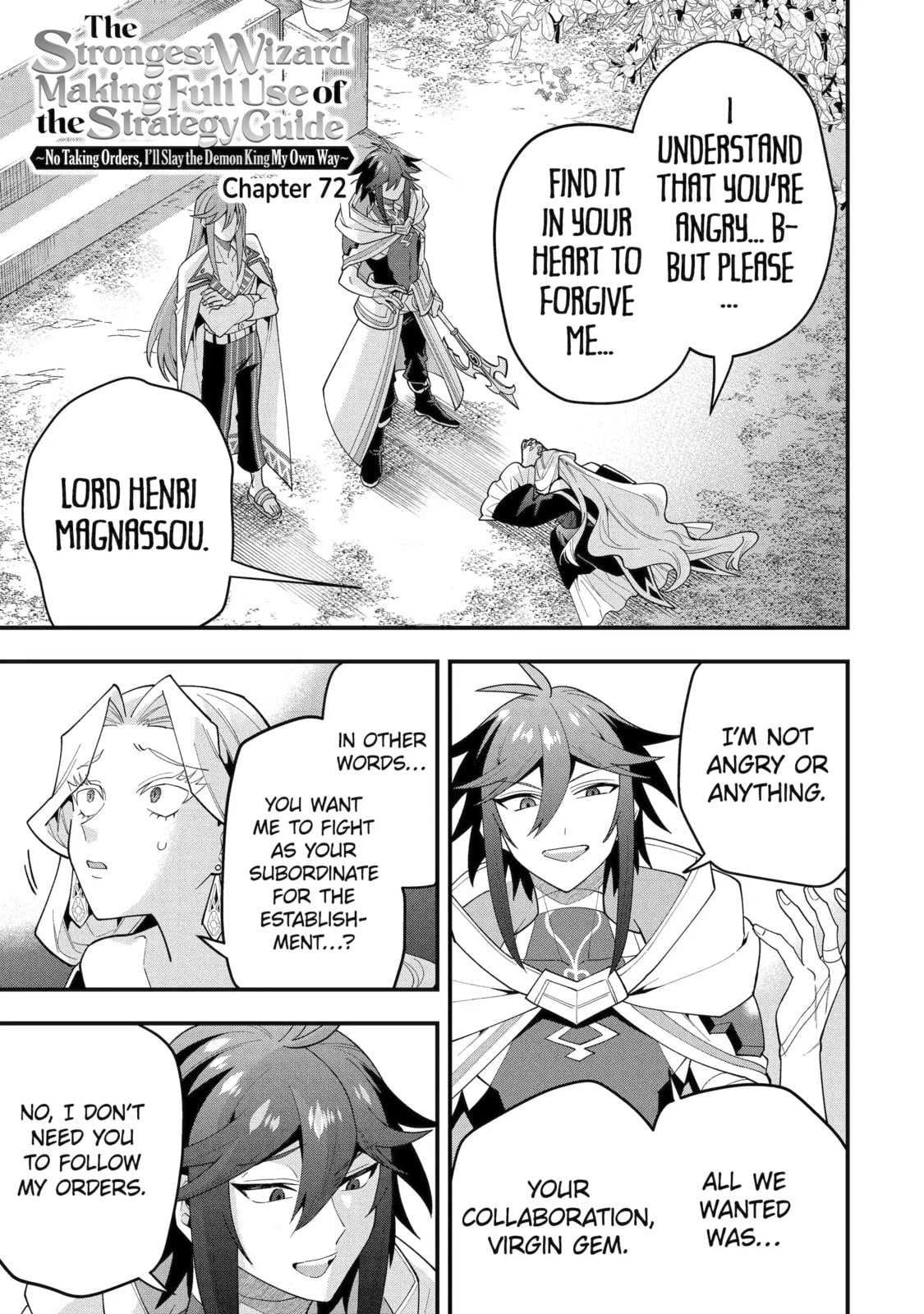 The Strongest Wizard Making Full Use of the Strategy Guide -No Taking Orders, I’ll Slay the Demon King My Own Way- Chapter 72.1 page 1 - 