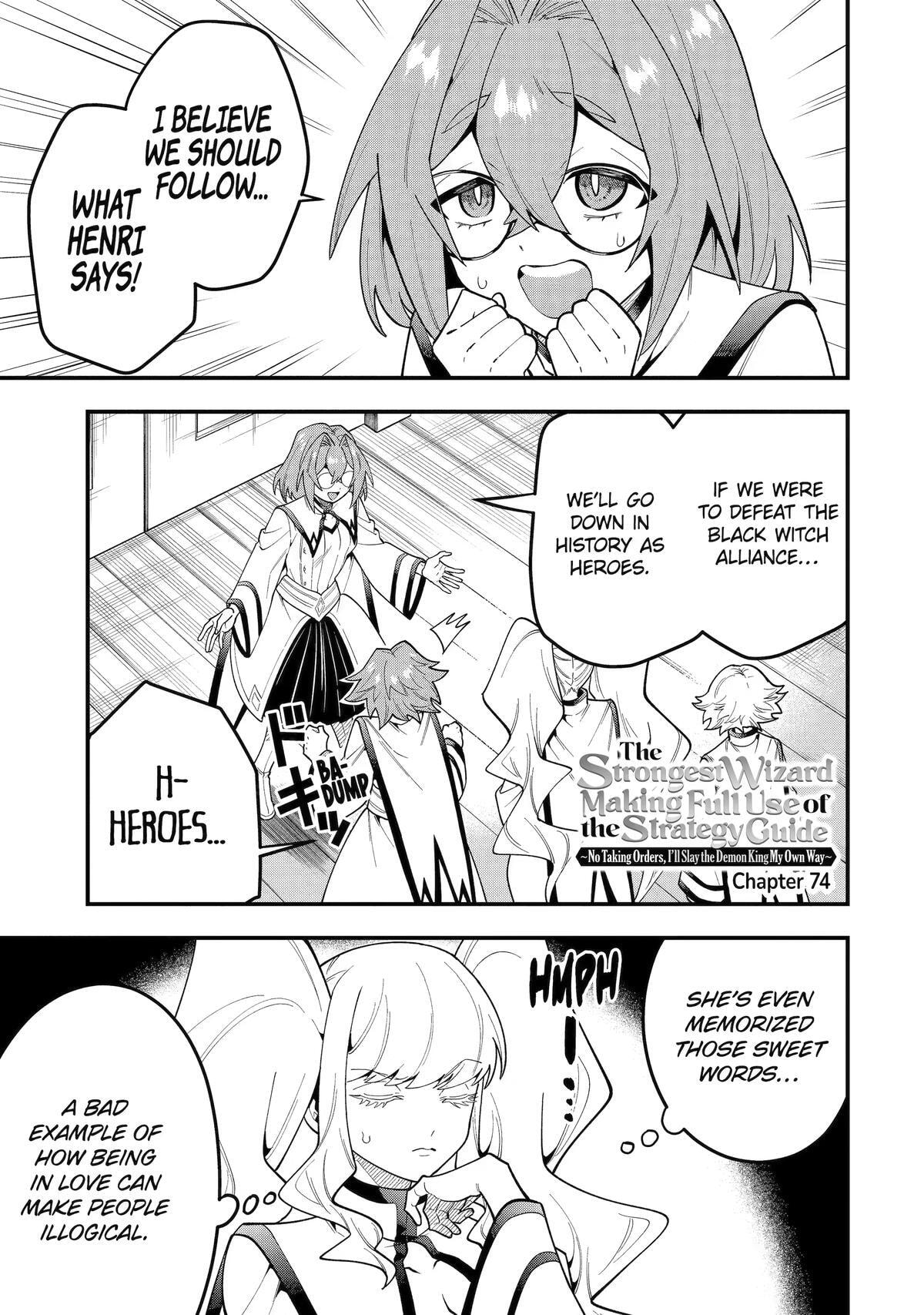The Strongest Wizard Making Full Use of the Strategy Guide -No Taking Orders, I’ll Slay the Demon King My Own Way- Chapter 74 page 1 - 