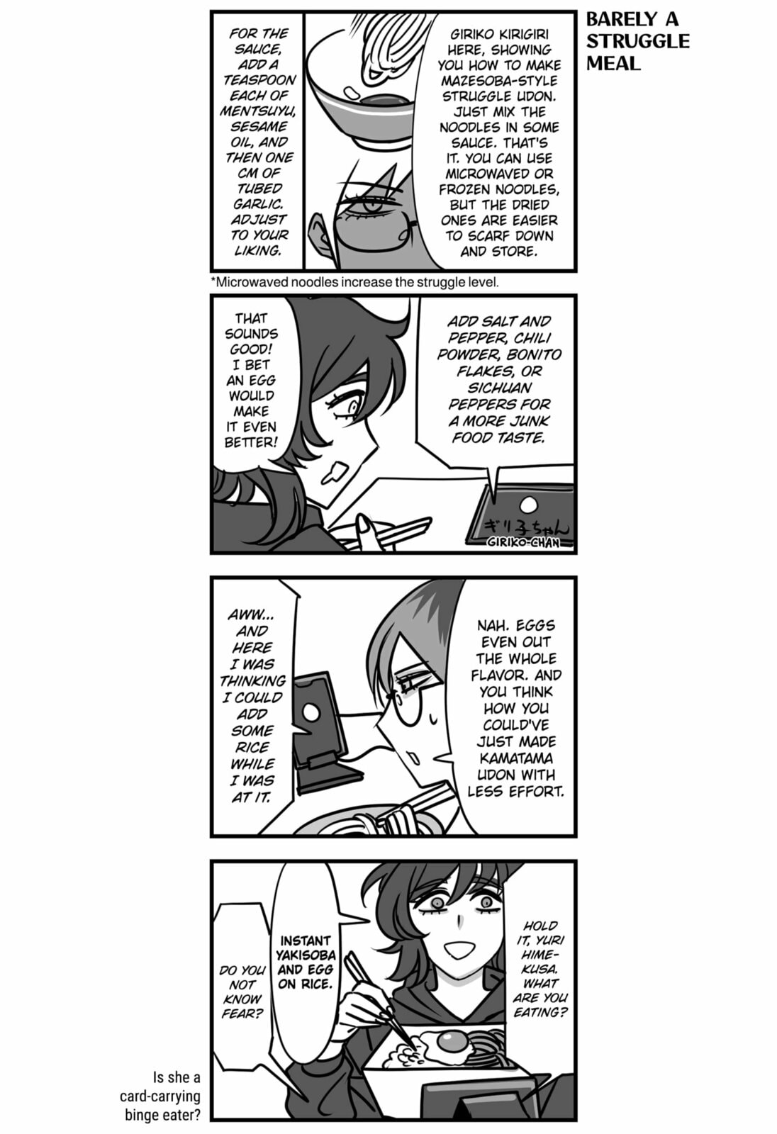 The Struggle is Real with Giriko Kirigiri! Chapter 4 page 5 - 