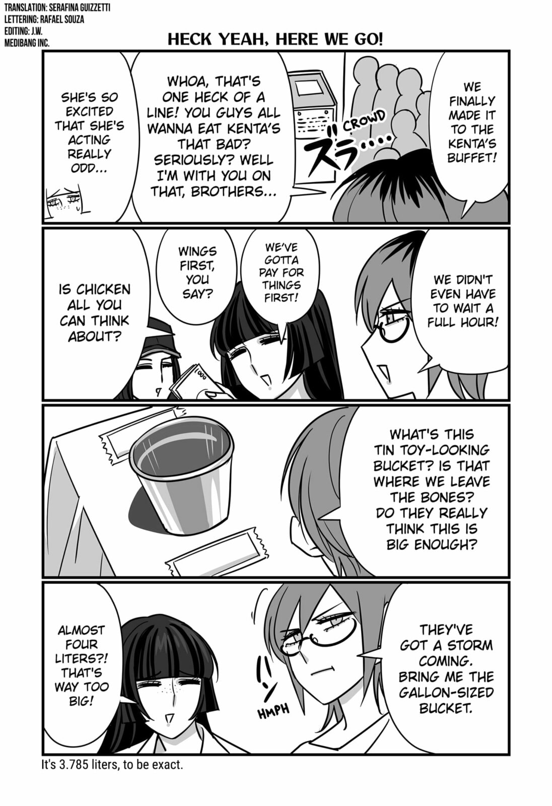 The Struggle is Real with Giriko Kirigiri! Chapter 6.4 page 2 - 