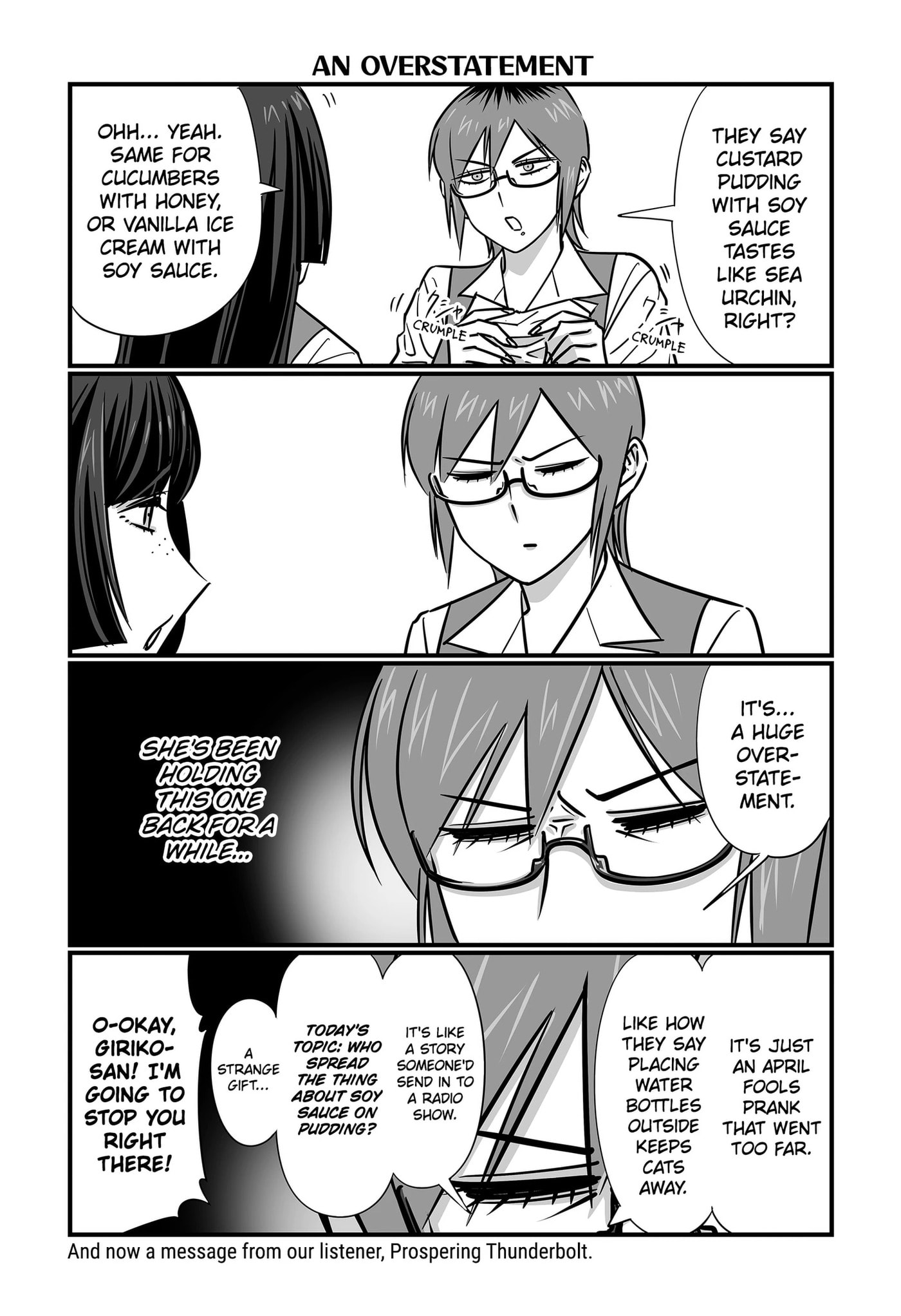 The Struggle is Real with Giriko Kirigiri! Chapter 8.2 page 5 - 