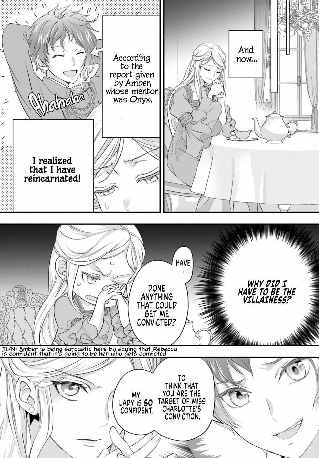 The Struggle of the  Villainess. I Realized I’ve Reincarnated Into Another World So I’ll Break off the Engagement and Find My Soulmate Chapter 1 page 21 - 