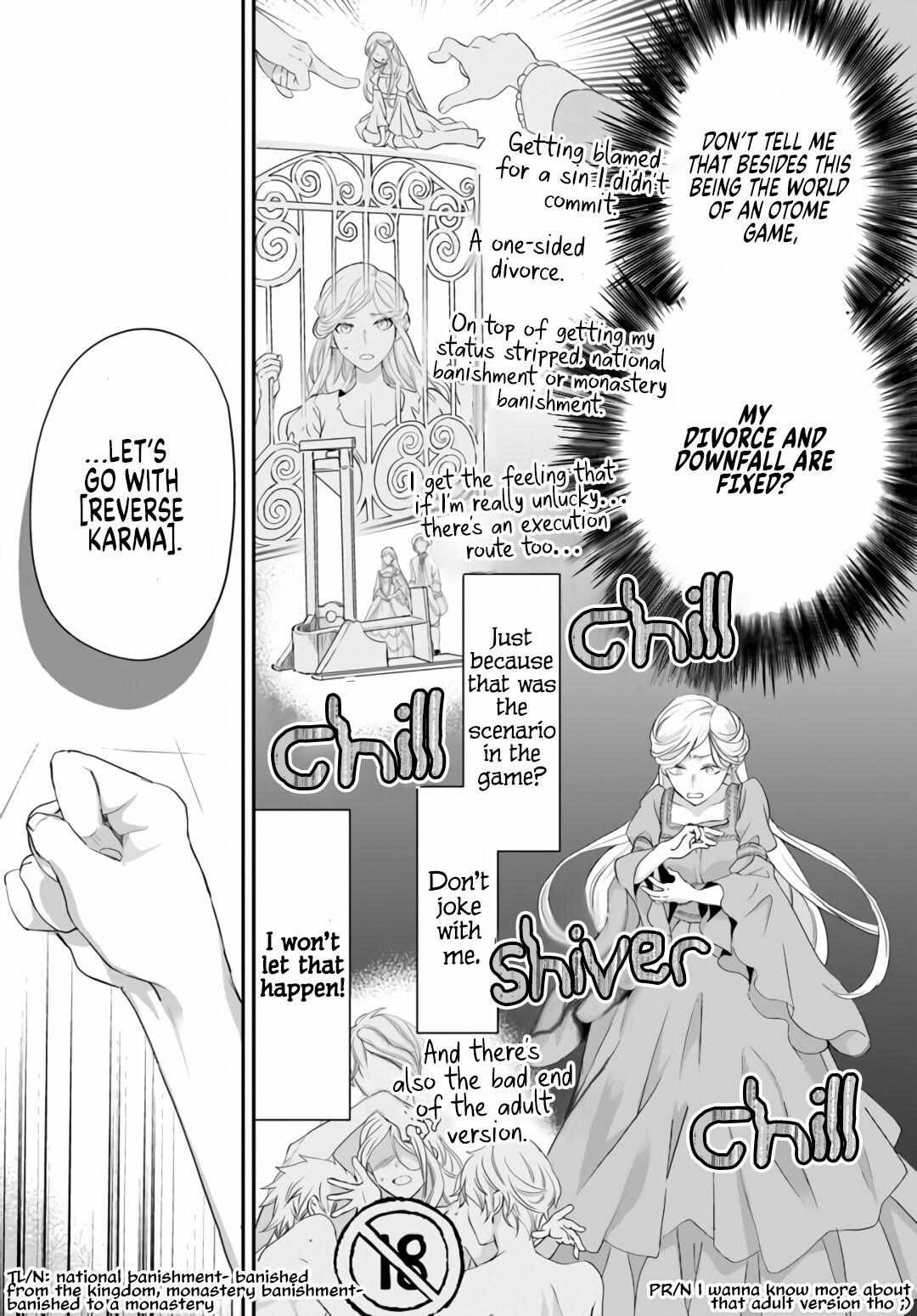 The Struggle of the  Villainess. I Realized I’ve Reincarnated Into Another World So I’ll Break off the Engagement and Find My Soulmate Chapter 1 page 28 - 