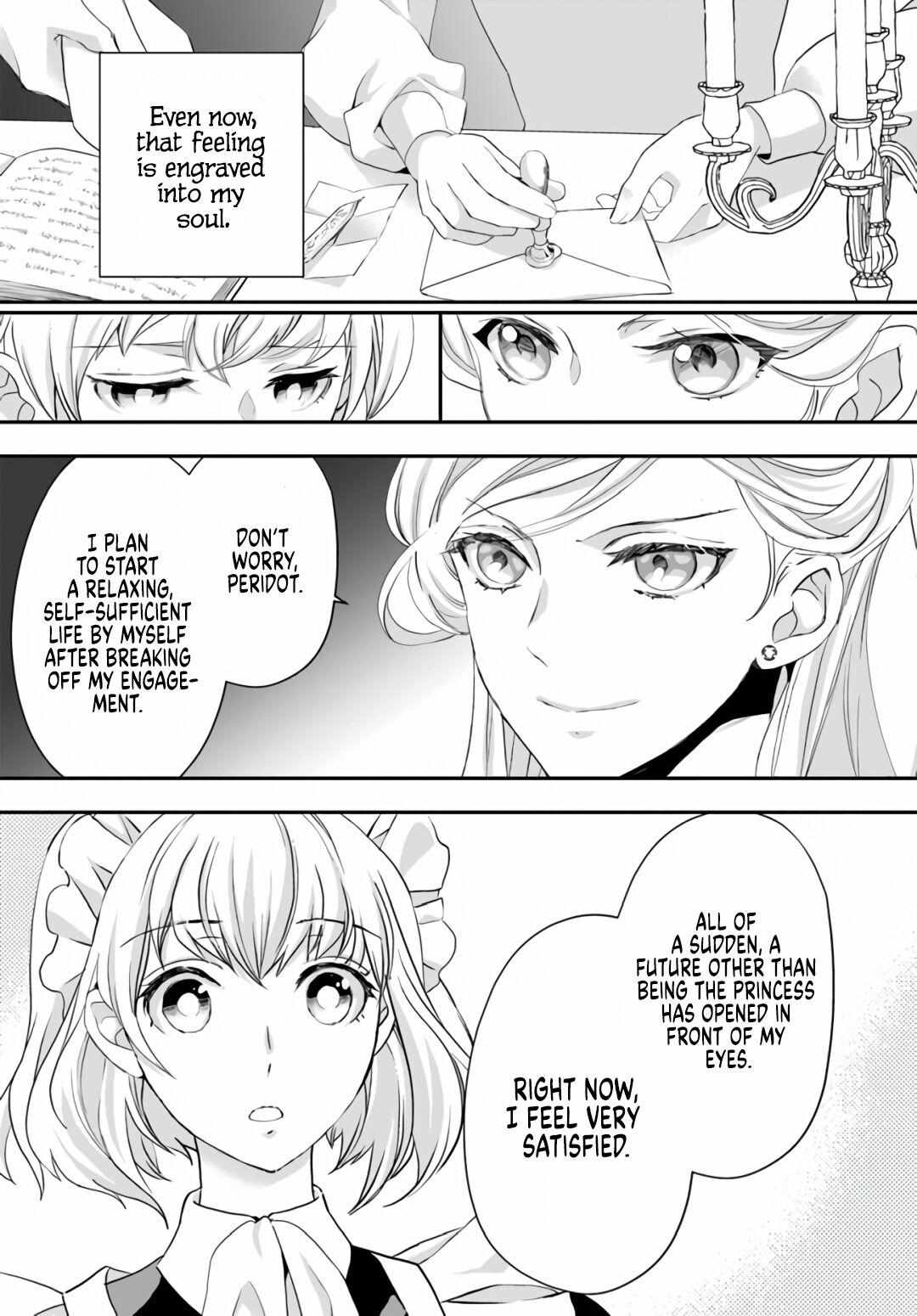 The Struggle of the  Villainess. I Realized I’ve Reincarnated Into Another World So I’ll Break off the Engagement and Find My Soulmate Chapter 1 page 34 - 