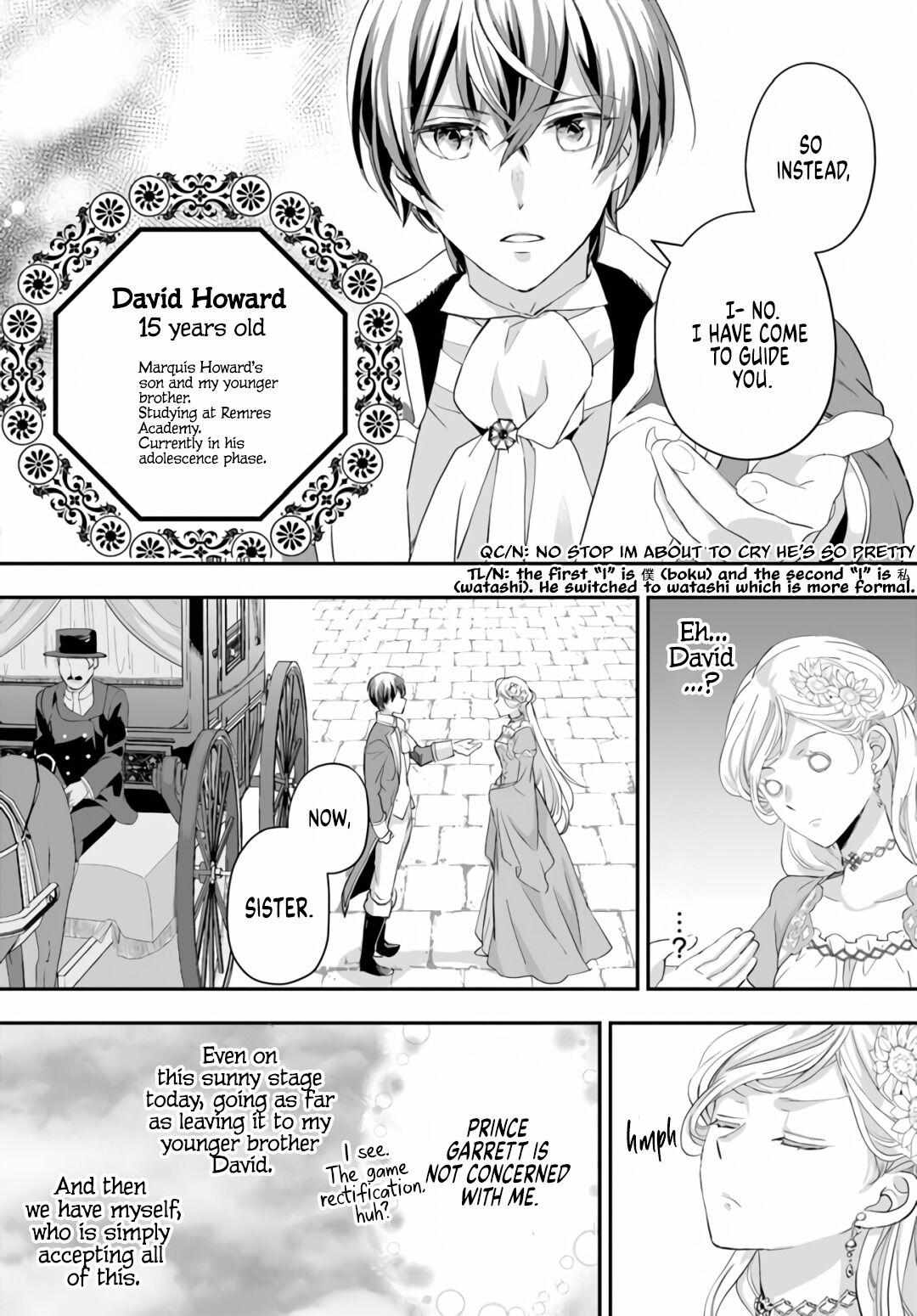 The Struggle of the  Villainess. I Realized I’ve Reincarnated Into Another World So I’ll Break off the Engagement and Find My Soulmate Chapter 1 page 37 - 