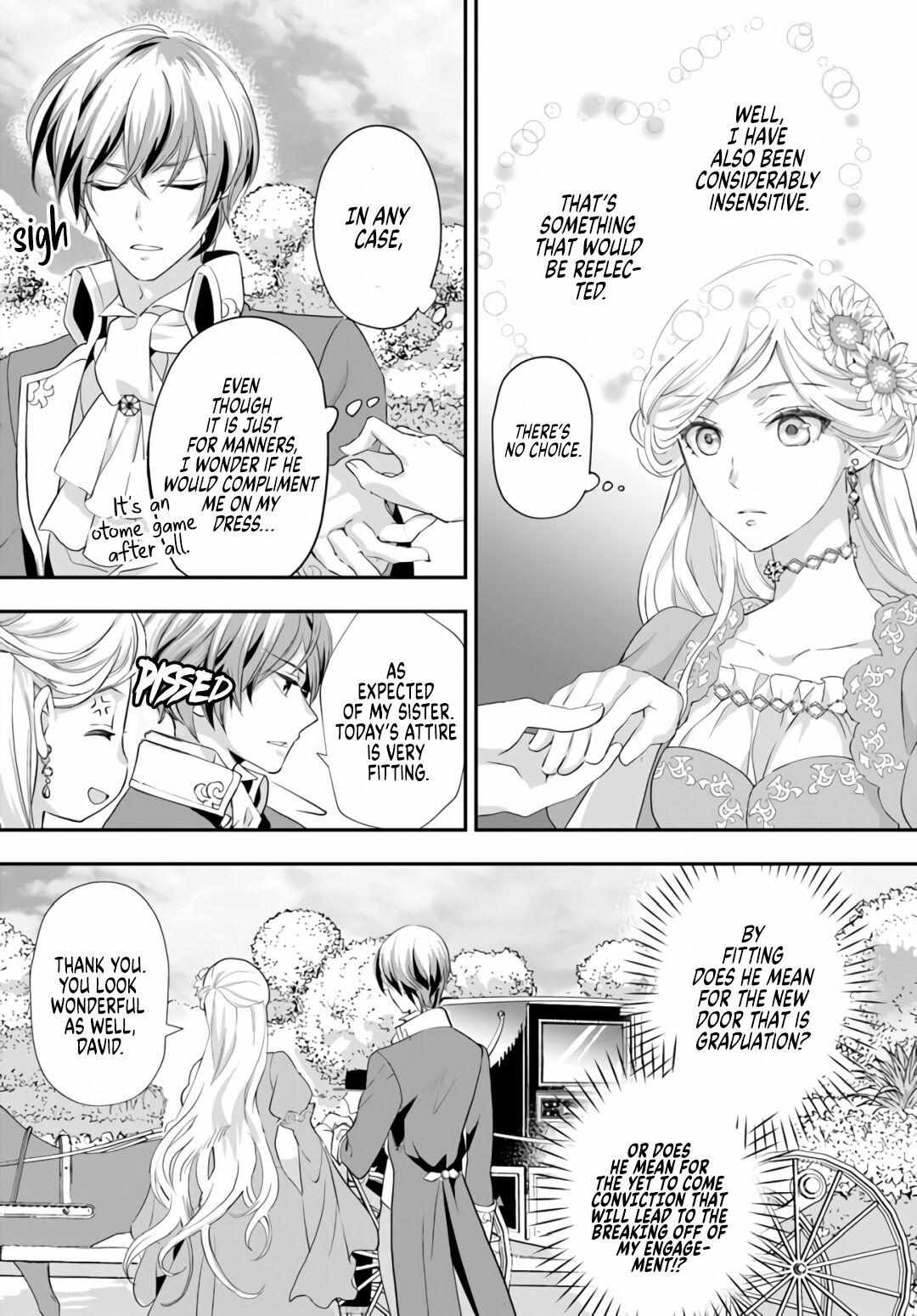 The Struggle of the  Villainess. I Realized I’ve Reincarnated Into Another World So I’ll Break off the Engagement and Find My Soulmate Chapter 1 page 38 - 