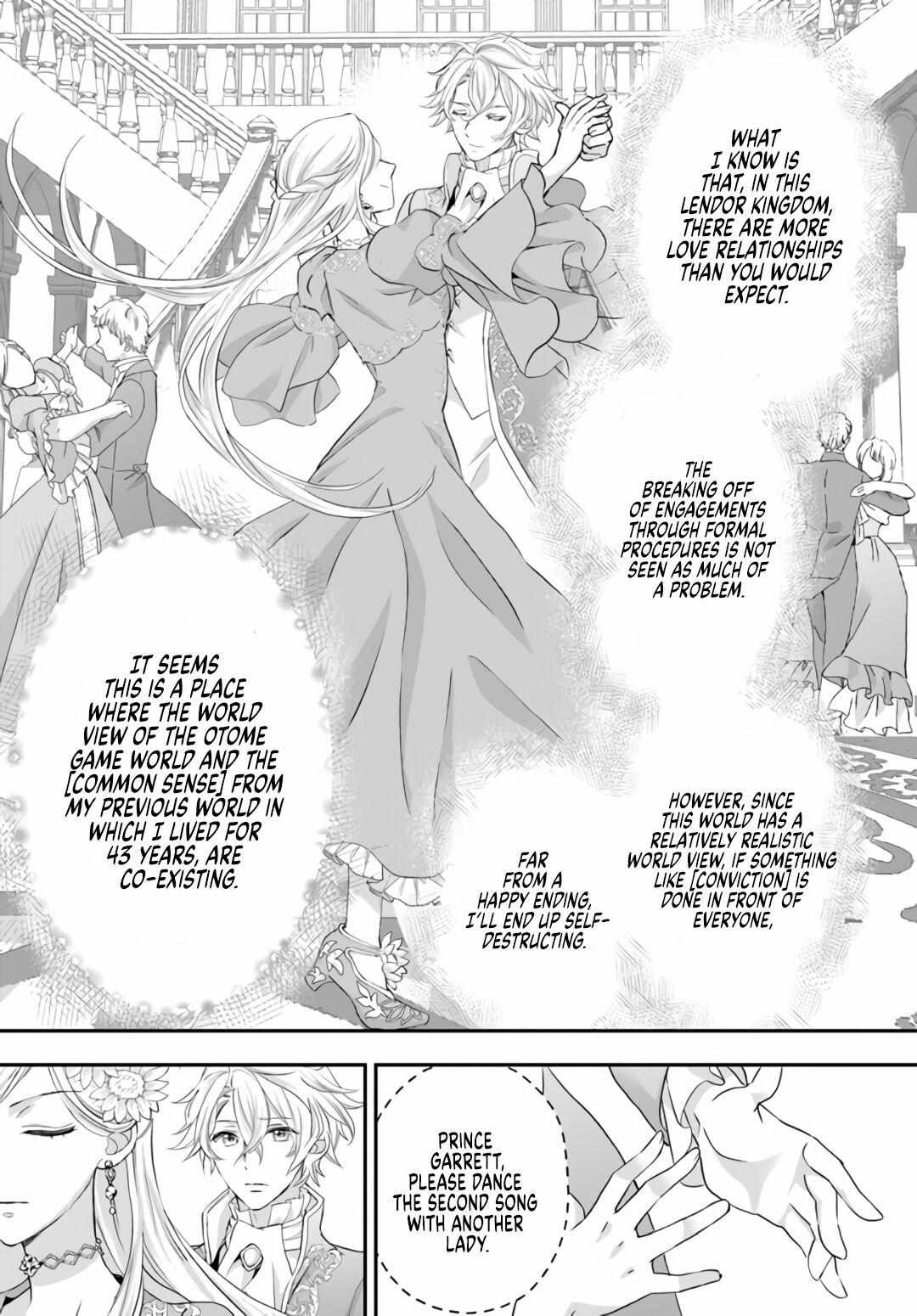 The Struggle of the  Villainess. I Realized I’ve Reincarnated Into Another World So I’ll Break off the Engagement and Find My Soulmate Chapter 1 page 44 - 