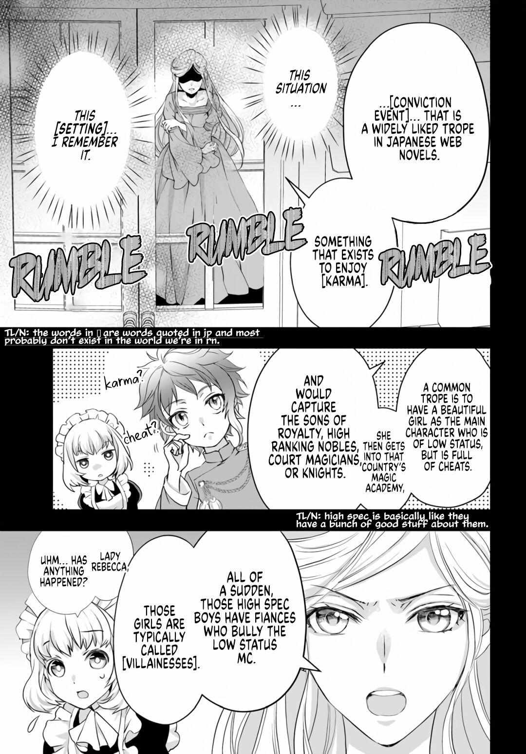 The Struggle of the  Villainess. I Realized I’ve Reincarnated Into Another World So I’ll Break off the Engagement and Find My Soulmate Chapter 1 page 6 - 