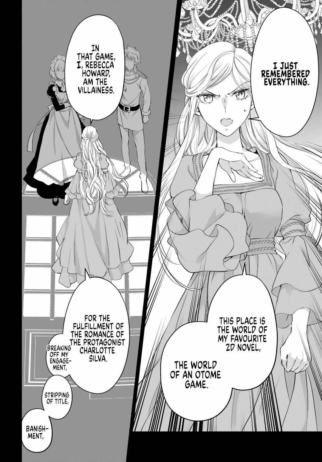 The Struggle of the  Villainess. I Realized I’ve Reincarnated Into Another World So I’ll Break off the Engagement and Find My Soulmate Chapter 1 page 7 - 