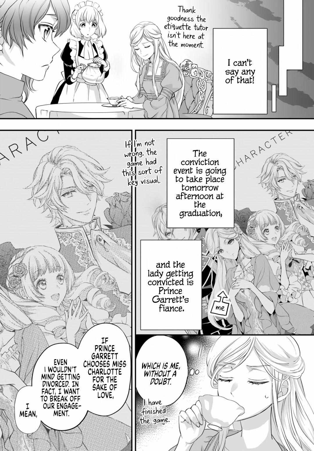 The Struggle of the  Villainess. I Realized I’ve Reincarnated Into Another World So I’ll Break off the Engagement and Find My Soulmate Chapter 1 page 9 - 