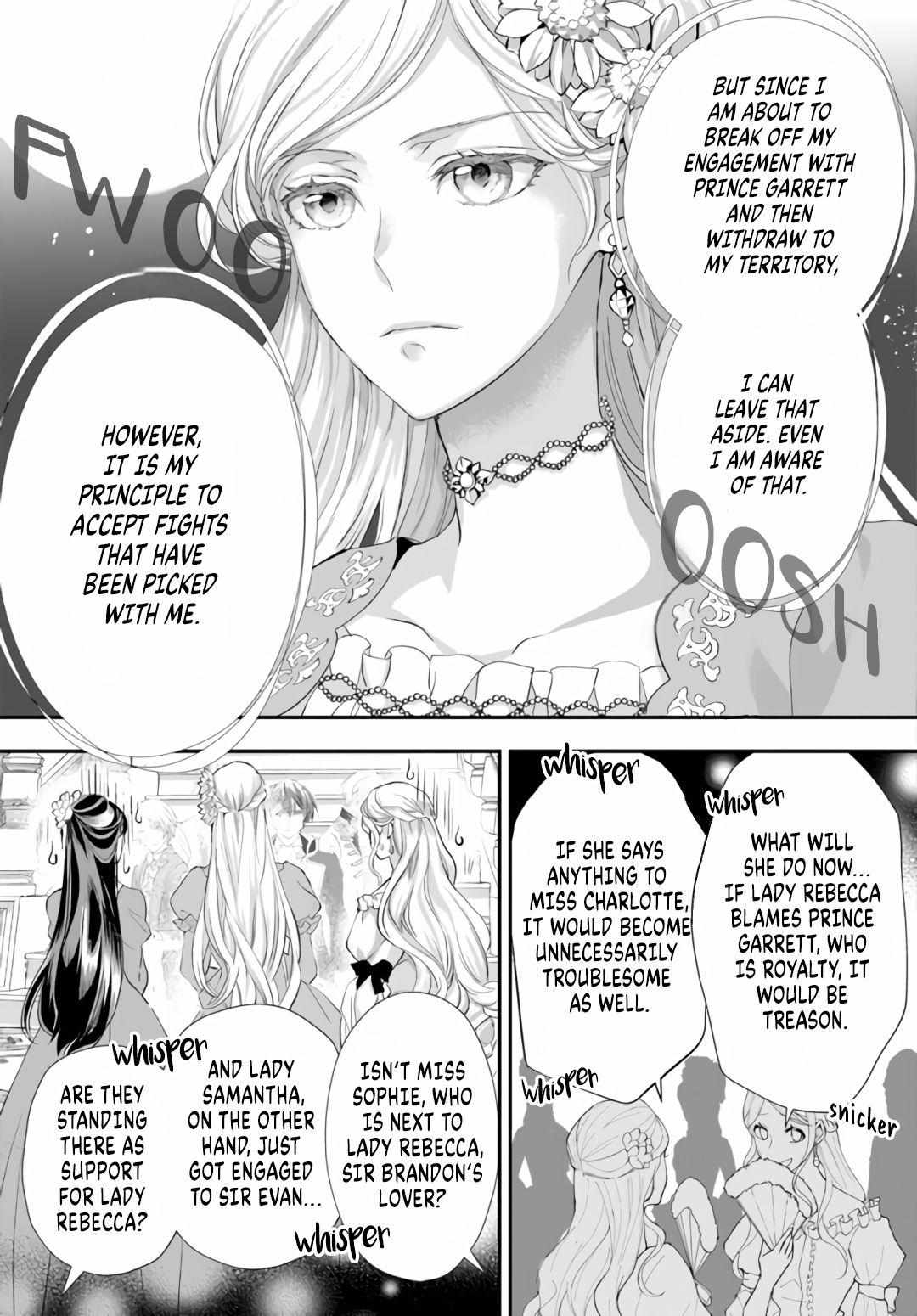 The Struggle of the  Villainess. I Realized I’ve Reincarnated Into Another World So I’ll Break off the Engagement and Find My Soulmate Chapter 2.1 page 16 - 