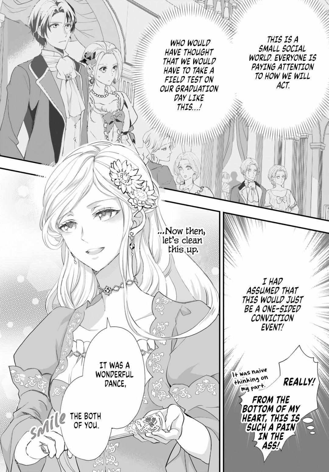 The Struggle of the  Villainess. I Realized I’ve Reincarnated Into Another World So I’ll Break off the Engagement and Find My Soulmate Chapter 2.1 page 17 - 