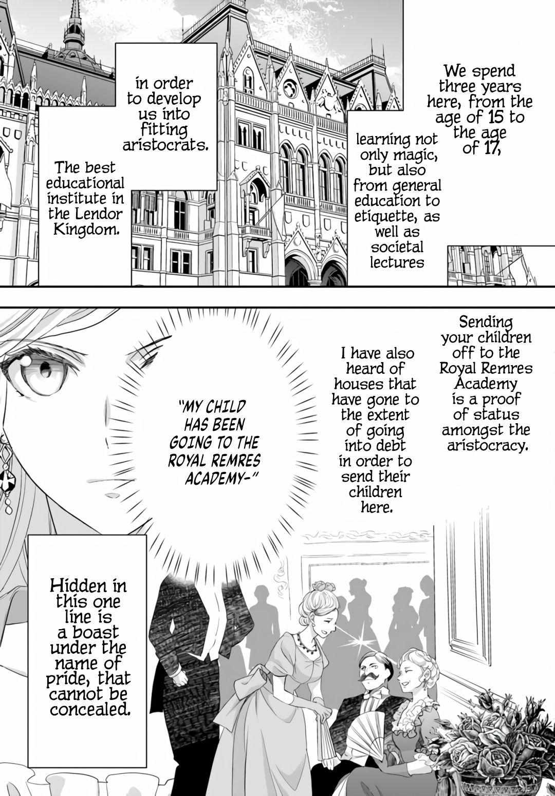 The Struggle of the  Villainess. I Realized I’ve Reincarnated Into Another World So I’ll Break off the Engagement and Find My Soulmate Chapter 2.1 page 8 - 