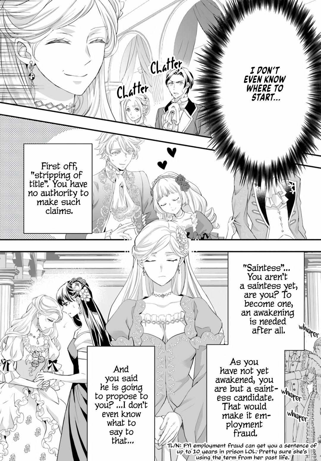 The Struggle of the  Villainess. I Realized I’ve Reincarnated Into Another World So I’ll Break off the Engagement and Find My Soulmate Chapter 2.2 page 6 - 