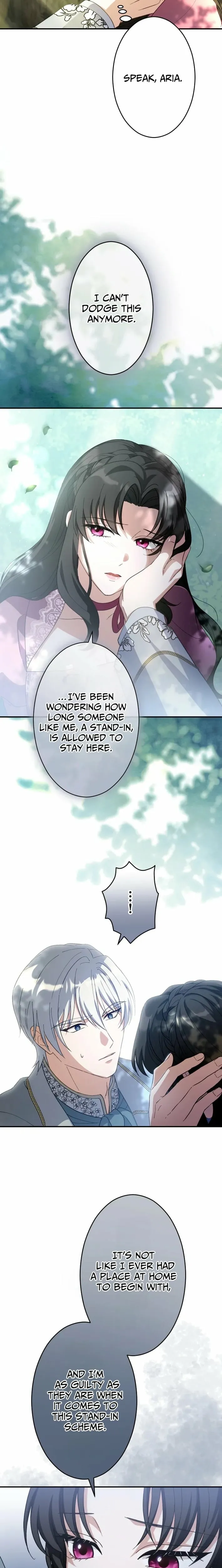 The Substitute is Doted on by the Cold-Hearted Majesty Chapter 25 page 9 - 