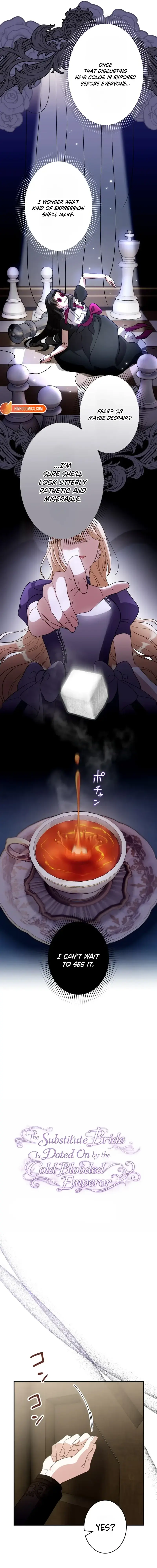 The Substitute is Doted on by the Cold-Hearted Majesty Chapter 27 page 5 - 