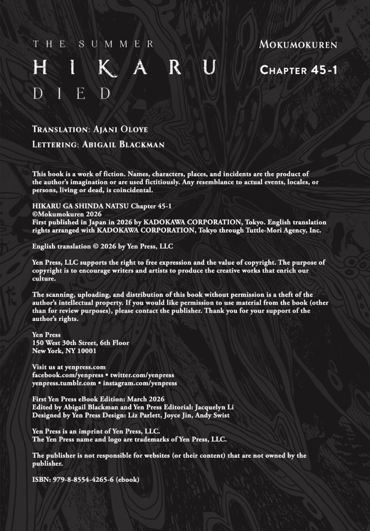 The Summer Hikaru Died Chapter 45.1 page 18 - 