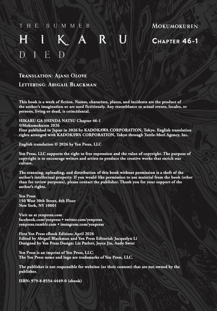 The Summer Hikaru Died Chapter 46.1 page 18 - 