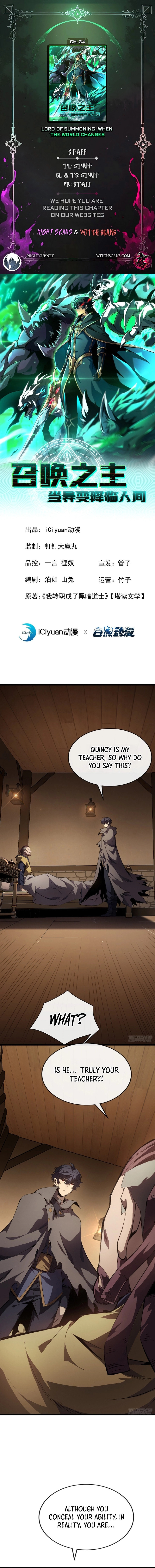The Summoner: Apocalypse Rewinds Chapter 24 page 1 - 