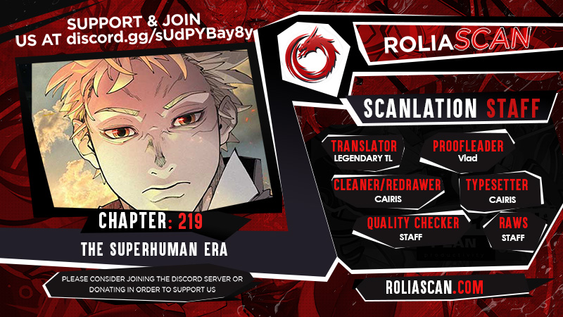 The Superhuman Era Chapter 219 page 1 - 