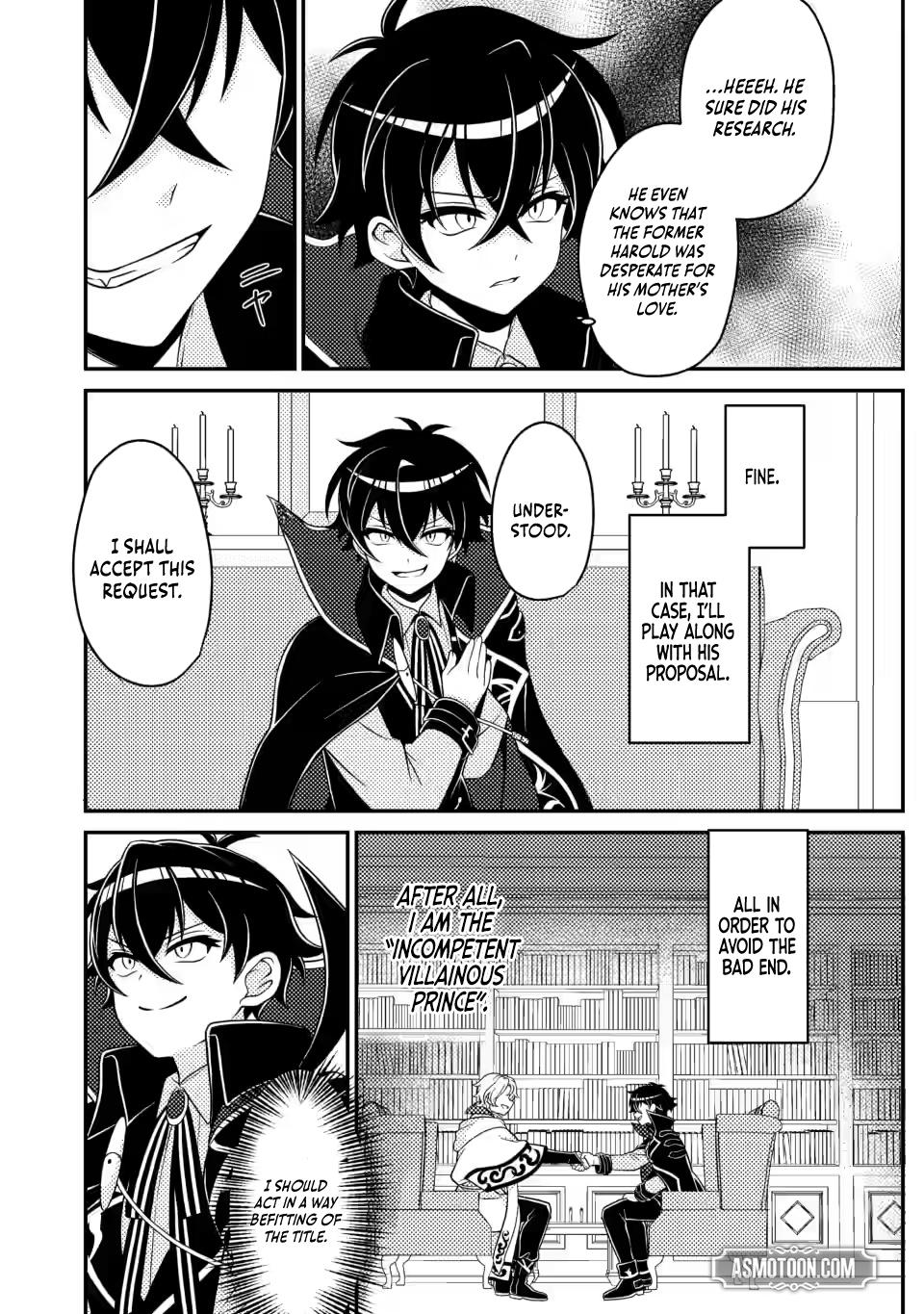 The Survival of an Incompetent Villainous Prince Chapter 14.2 page 10 - 