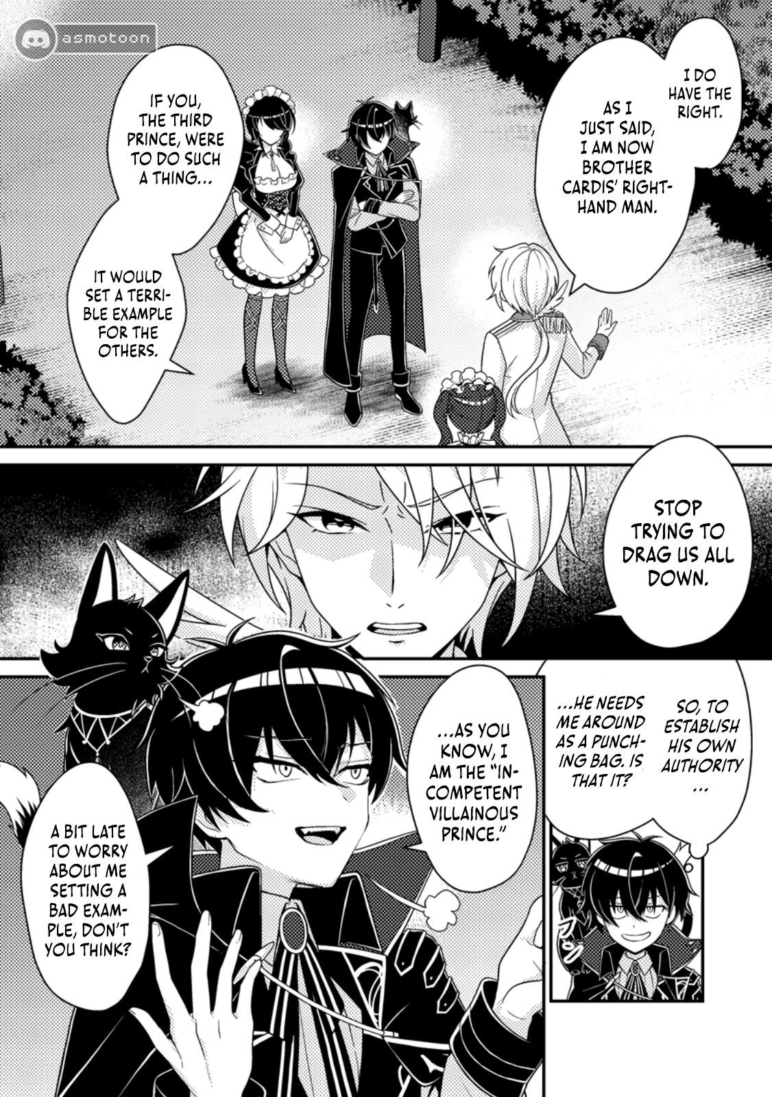 The Survival of an Incompetent Villainous Prince Chapter 8 page 6 - 
