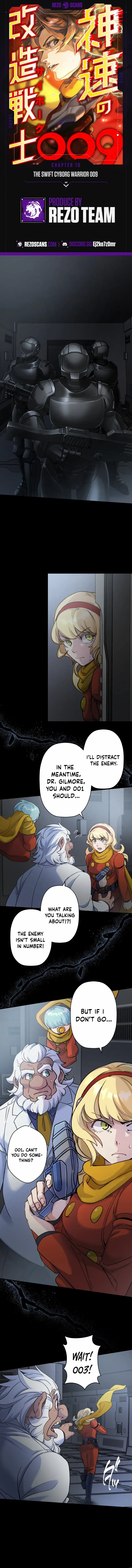 The Swift Cyborg Warrior 009 Chapter 10 page 2 - 